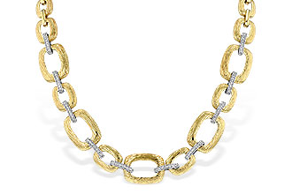 A024-64081: NECKLACE .48 TW (17 INCHES)