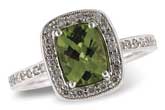 A201-92263: LDS DIA RG 1.45 PERIDOT 1.71 TGW