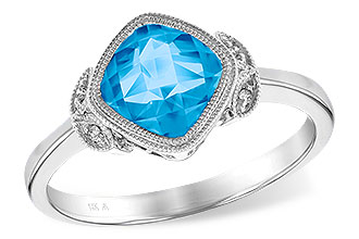 A204-70409: LDS RG 1.63 BLUE TOPAZ 1.65 TGW