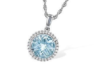 A208-33127: NECK 2.05 AQUAMARINE 2.16 TGW