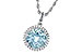 A208-33127: NECK 2.05 AQUAMARINE 2.16 TGW