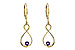A208-35909: EARR .27 AMETHYST .35 TGW