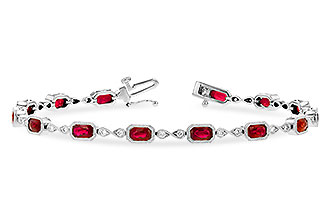 A291-03172: BRACELET 4.50 RUBY 4.82 TGW