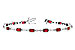 A291-03172: BRACELET 4.50 RUBY 4.82 TGW