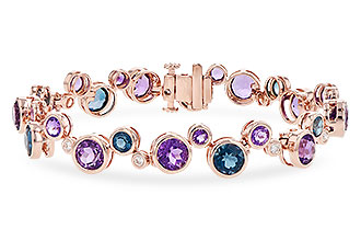 A291-06754: BRACELET 13.90 SEMI-PREC 14.20 TGW