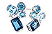 A291-06790: EARR 4.15 BLUE TOPAZ TW 4.19 TGW