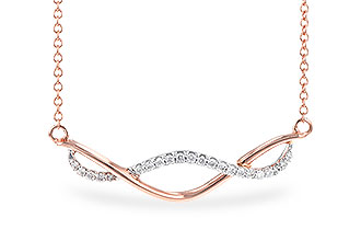 A291-08590: NECKLACE .14 TW