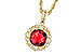 A291-93136: NECK 1.70 GARNET 1.85 TGW