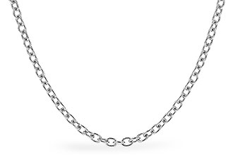 A291-97672: CABLE CHAIN (20IN, 1.3MM, 14KT, LOBSTER CLASP)