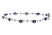 A292-83172: BRACELET 2.31 SAPPHIRE 2.50 TGW (7")