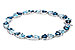 A292-84063: BRACELET 12.20 BLUE TOPAZ 12.50 TGW (7")