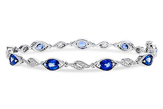 A292-84090: BRACELET 4.02 SAPPHIRE 4.26 TGW (7")