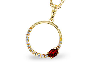 A292-84927: NECKLACE .26 RUBY .41 TGW