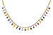 A292-85845: NECK 6.75 MULTI-COLOR SAPP 7.21 TGW (17.25")