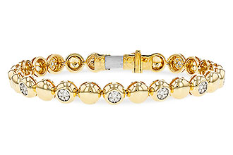 A292-86809: BRACELET .64 TW (7")