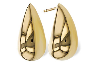 A292-87681: GOLD EARRINGS (20MM)