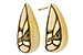 A292-87681: GOLD EARRINGS (20MM)