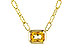 A292-87709: NECKLACE .86 CITRINE (18")