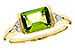 A292-88581: LDS RG 1.52 PERIDOT 1.61 TGW (8X6MM PER)