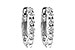 B019-21290: EARRINGS 1.00 CT TW