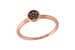 B203-73136: LDS DIA RG .08 BROWN DIA TW