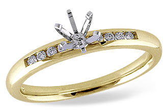 B204-69463: LDS SEMI DIA RG .08 TW