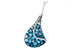 B205-59499: NECK 4.81 BLUE TOPAZ 4.94 TGW