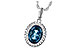 B207-37654: NECK 1.28 LONDON BLUE TOPAZ 1.41 TGW