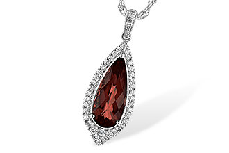 B207-39499: NECK 2.27 GARNET 2.52 TGW