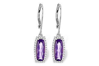 B208-33127: EARR 1.60 AMETHYST 1.78 TGW