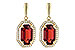 B208-33154: EARR 3.30 TW GARNET 3.49 TGW