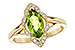 B208-33163: LDS RG .94 PERIDOT 1.05 TGW