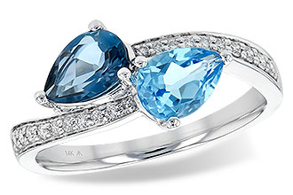 B208-34054: LDS RG 1.52 BLUE TOPAZ 1.66 TGW