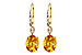 B208-35827: EARR 3.20 TW CITRINE 3.25 TGW (9x7MM CIT)