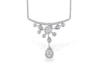 B291-04018: NECKLACE .65 TW
