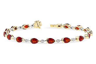 B291-04027: BRACELET 6.44 GARNET 6.60 TGW