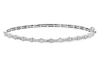B291-06799: BANGLE .60 BAGUETTE TW