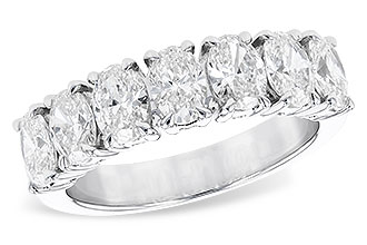 B291-92272: LDS DIA WED RG 2.12 TW (7 OVALS)