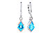 B291-93136: EARR 2.72 TW BLUE TOPAZ 2.90 TGW