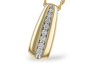B291-99472: NECKLACE .25 TW