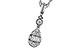 B292-83099: NECKLACE .05 BAG .14 TW