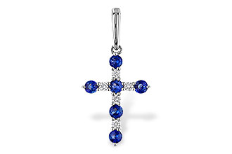 B292-84018: PENDANT .34 TW SAPP .42 TGW