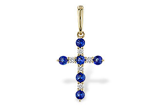 B292-84018: PENDANT .34 TW SAPP .42 TGW