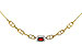 B292-84036: NECK .63 GARNET .75 TGW (6x4MM E.C. GAR / 18")