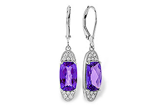 B292-86818: EARR 3.20 TW AMETHYST 3.36 TGW