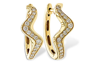 B292-87699: EARRINGS .40 TW