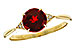 B292-88572: LDS RG 1.46 GARNET 1.48 TGW (7MM RD)