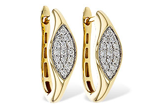 B292-89463: EARRINGS .25 TW