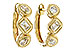 B292-89536: EARRINGS .42 TW FANCY CUT DIAS