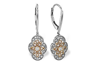 B292-90418: EARRINGS .20 TW
